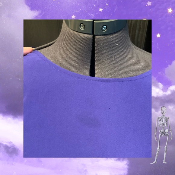 💀 Purple American Eagle Outfitters Dress - Picture 3 of 5